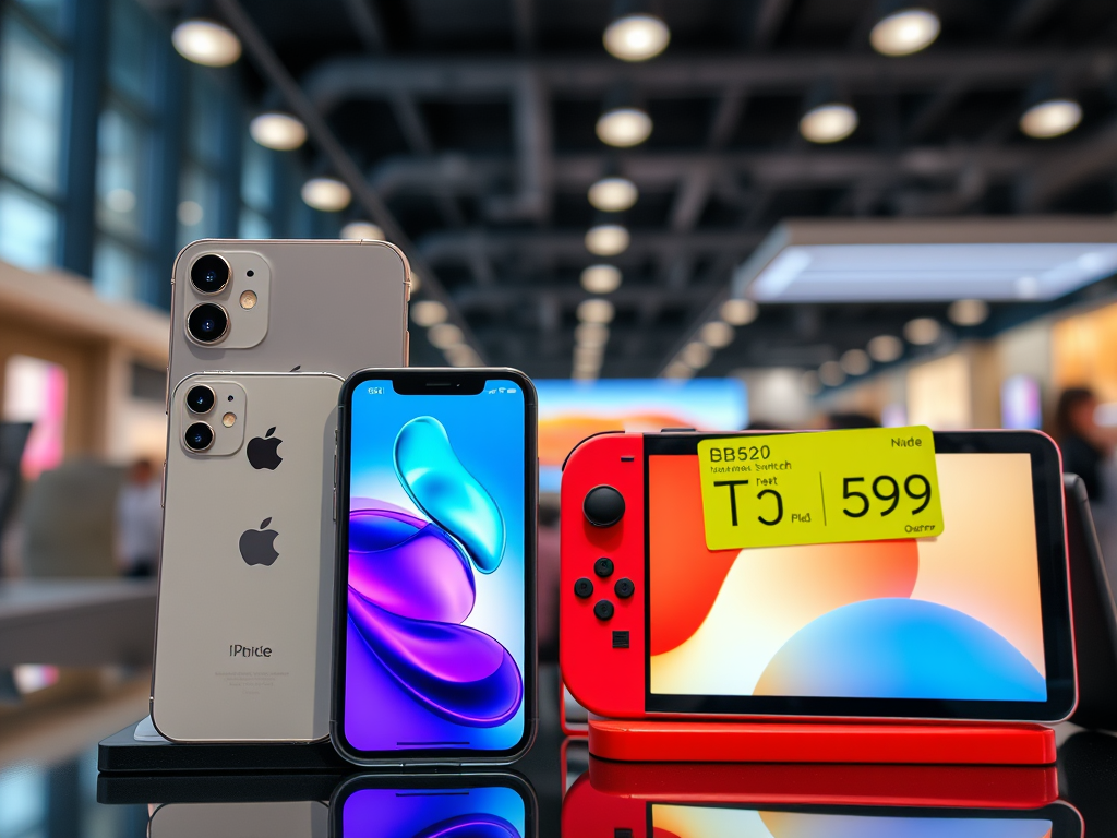 Guerra comercial eleva preços de iPhones e adia lançamento do Nintendo Switch 2