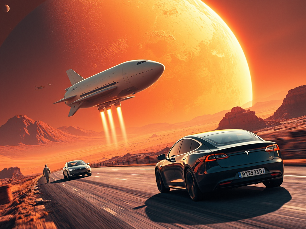 Elon Musk e o Futuro: Marte e Carros Autônomos