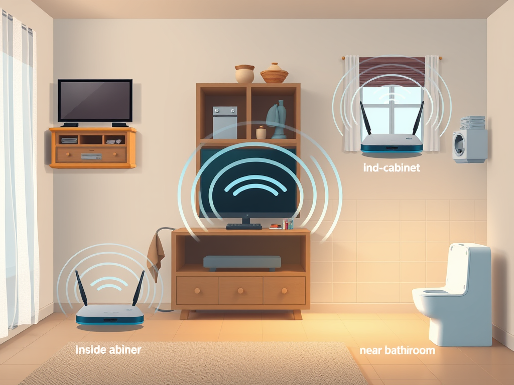 Erros Comuns ao Posicionar Seu Roteador Wi-Fi