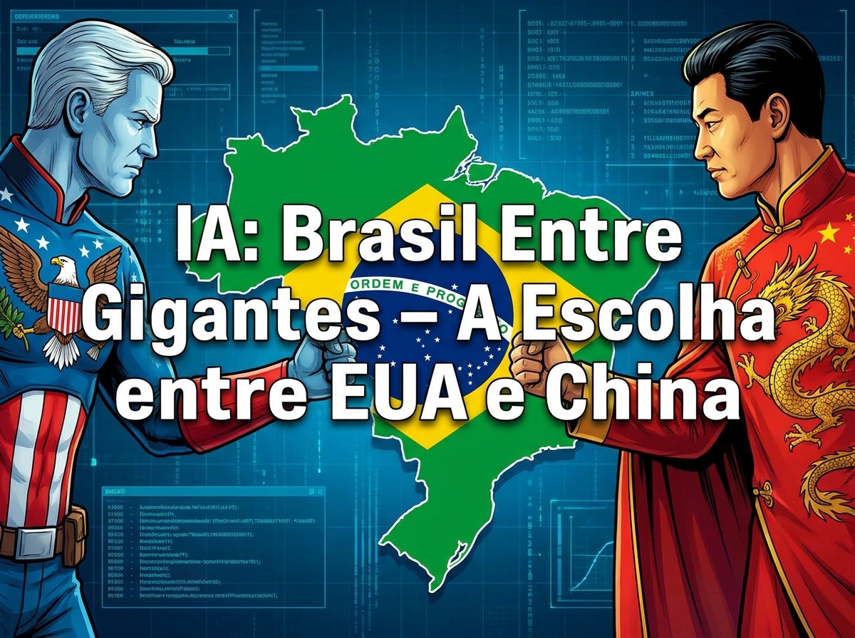 Brasil e a Corrida da IA: EUA vs China